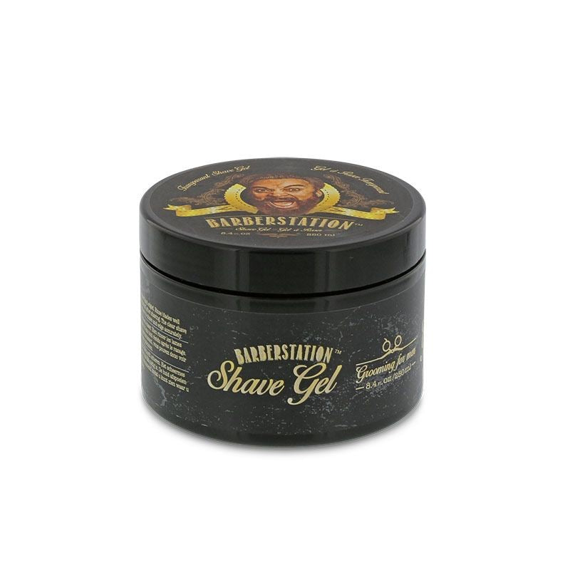 BARBERSTATION GEL À RASER TRANSPARENT